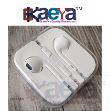 OkaeYa Stereo Super Bass Earphone With 3.5 mm Jack Compatible Earphone for Apple iphone iPad (Color may vary)